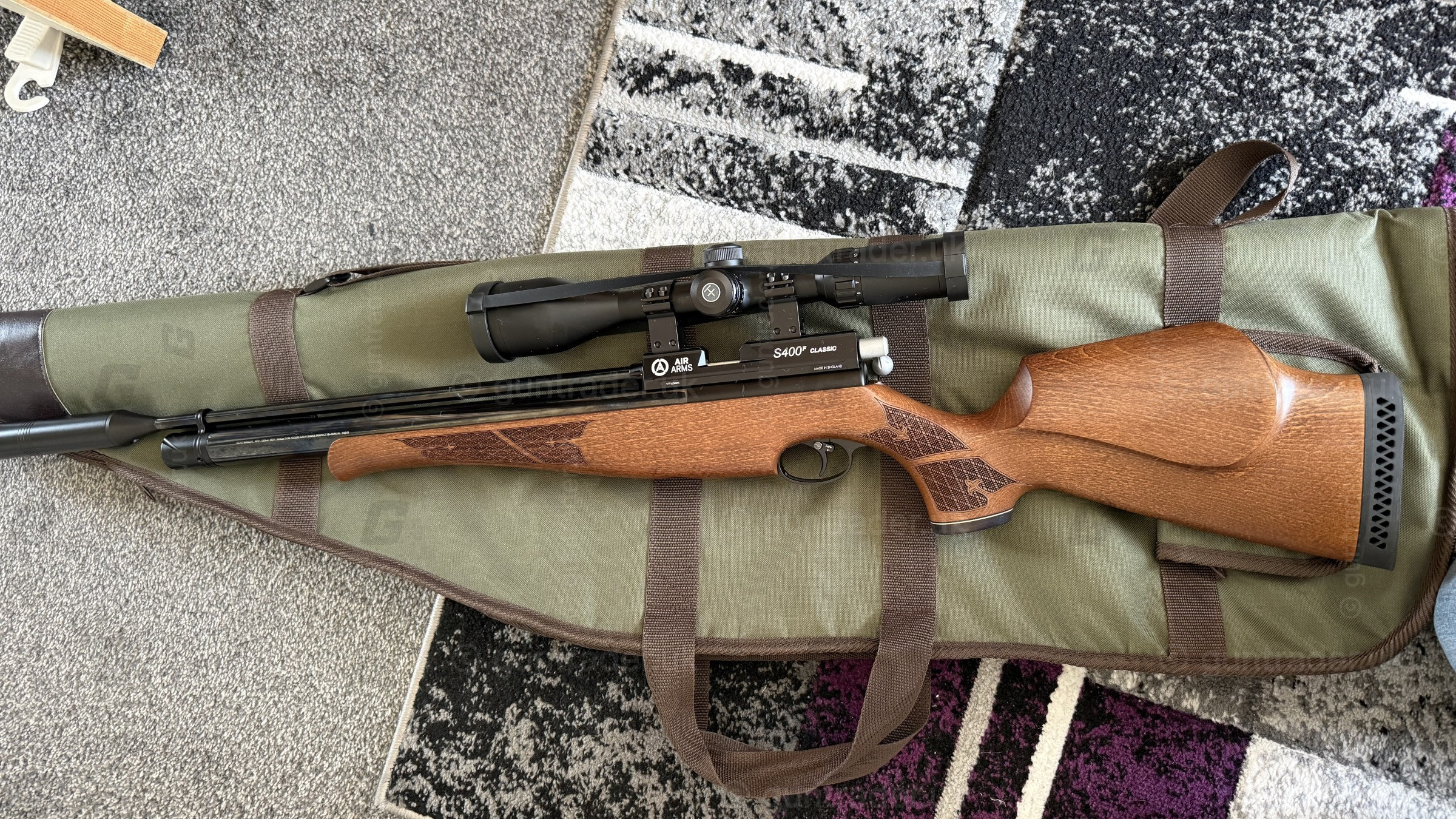 Air Arms .177 S400F Classic Beech | GunTrader